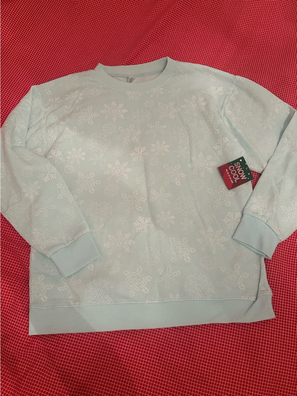 Cozy Snowflake Crewneck Christmas Sweatshirt